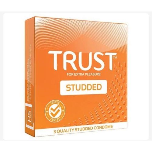Trust Studded Condoms - 3 Pack (3x3pcs)